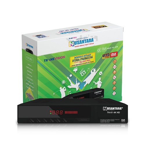 RECEIVER NUSANTARA HD BLACKBERRY HIJAU